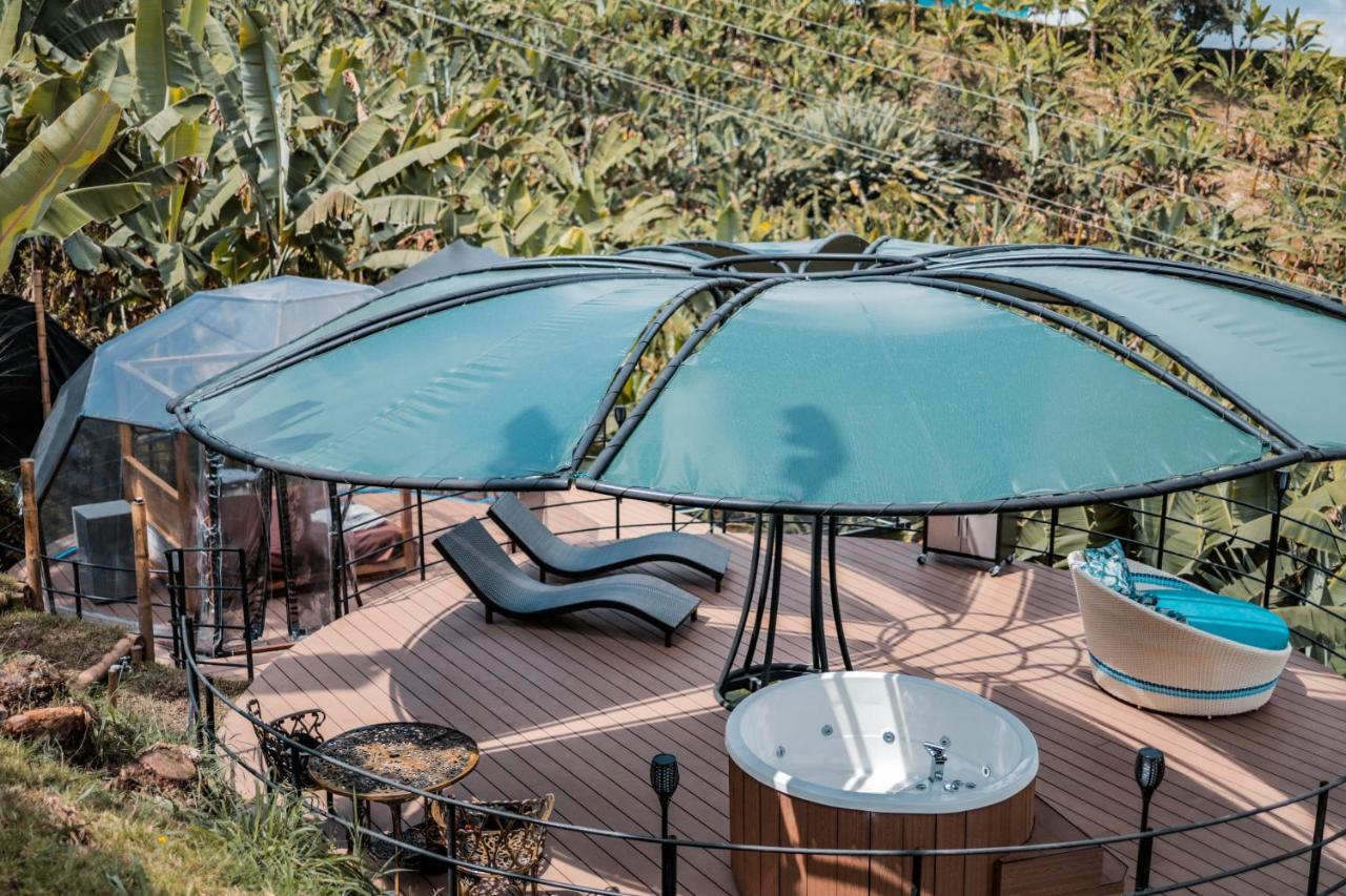 Chami Glamping Villa Manizales Eksteriør bilde