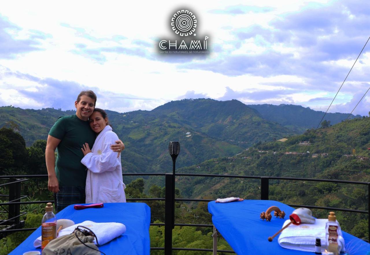 Chami Glamping Villa Manizales Eksteriør bilde
