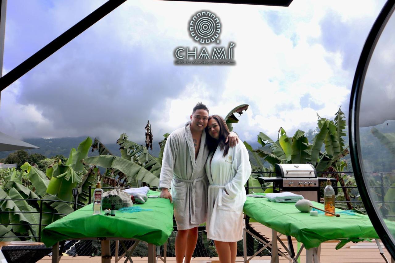 Chami Glamping Villa Manizales Eksteriør bilde