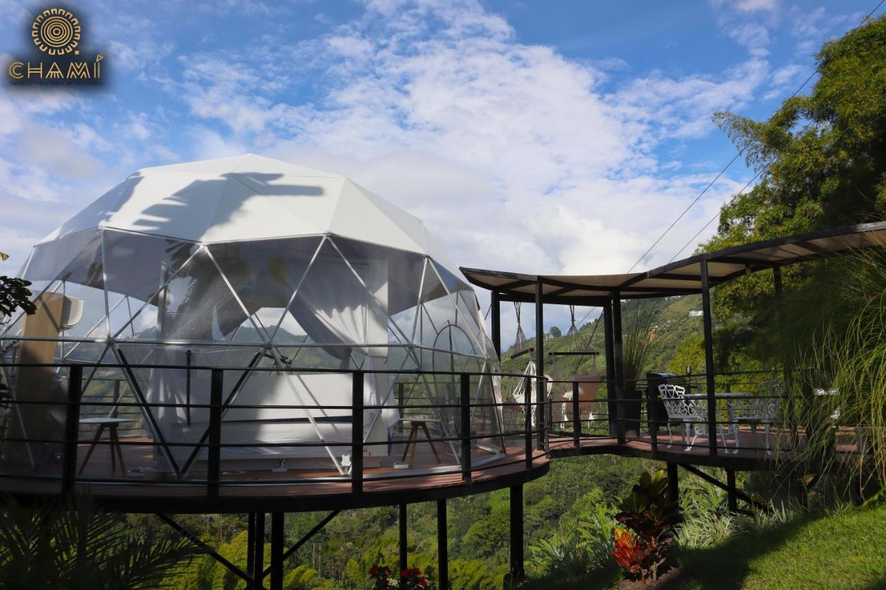 Chami Glamping Villa Manizales Eksteriør bilde